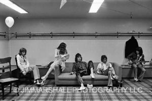 Rolling Stones, backstage, 1972 tour Rolling Stones, backstage, 1972 tour